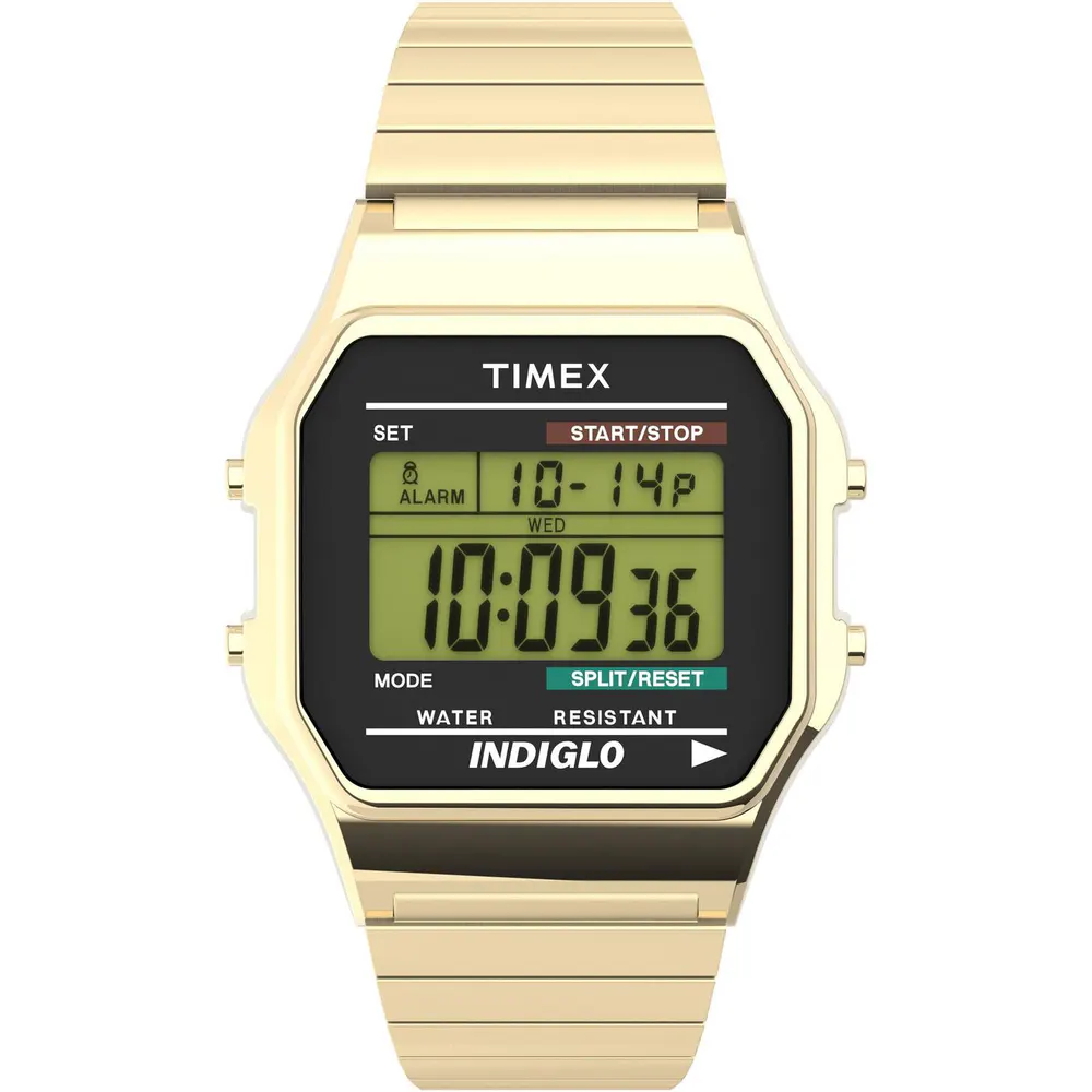 Timex Men's L Classic Quartz Analogue Watch in Gold – Accessories