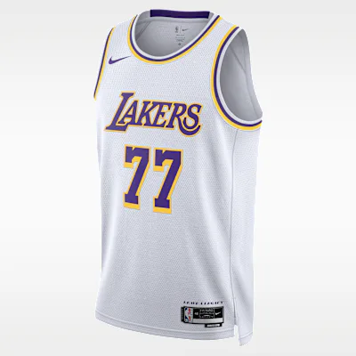 Nike Los Angeles Lakers Luka Dončić Association Edition '22–23 Men's Nike Dri-FIT NBA Swingman Jersey - White