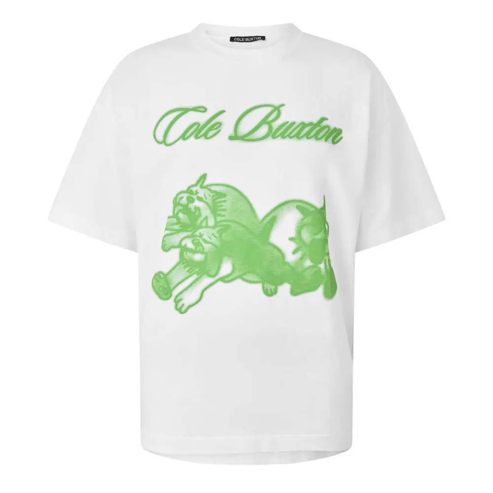 Cole Buxton Men's Bull Dog Tee Oversized T-Shirt