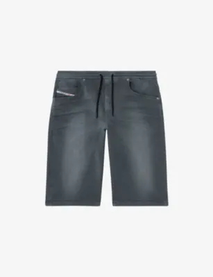 DIESEL 2030 D-Krooley Joog-Jeans Regular-Fit Stretch-Denim Shorts