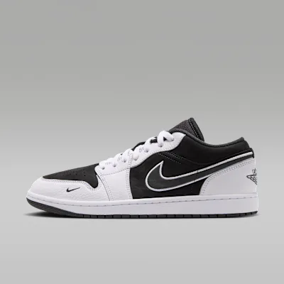 Jordan Air Jordan 1 Low SE Men's Shoes - Black/White/Anthracite