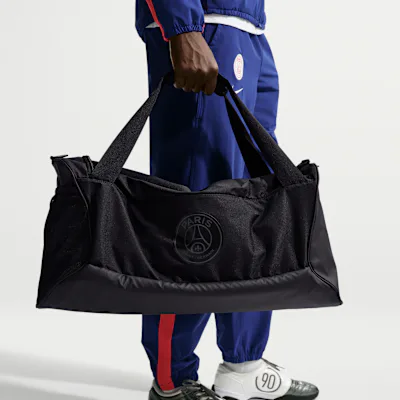 Nike Paris Saint Germain 25/26 Nike Academy Duffel M SP - Black/Anthracite in Black/Anthracite – Nike men's and unisex