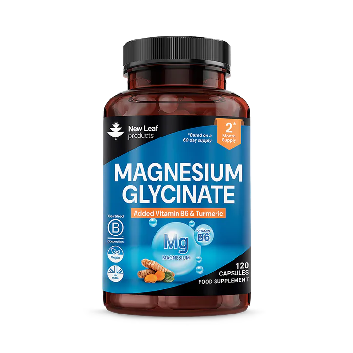 New Leaf Products Magnesium & B6 Capsules