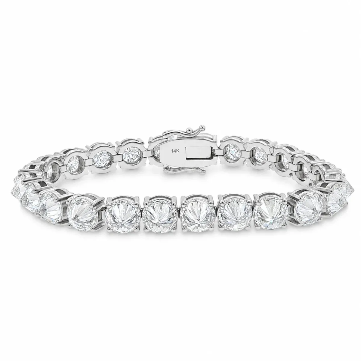AHMED - For Him CVD Infinity Upside Down Tennis Bracelet 71656 in Rose Gold – Bracelet