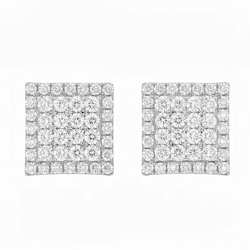 RINA - For Him FACTORY PQ Earrings 16785 in White Gold – Earrings