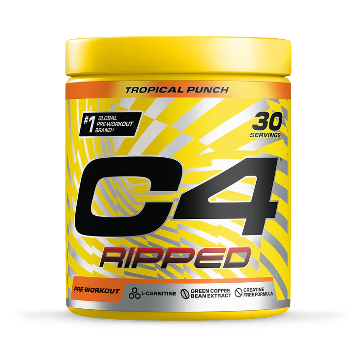 Cellucor C4 Ripped Pre-Workout Tropical Punch 165g