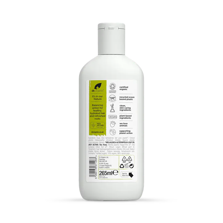 Dr Organic Tea Tree Conditioner 265ml detail 2