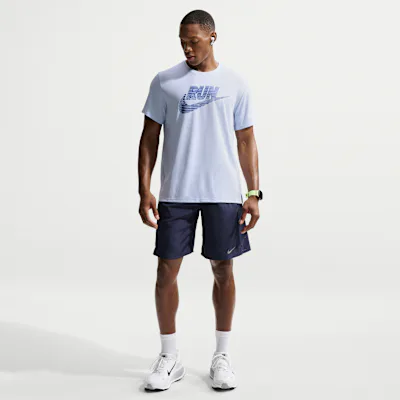 Nike Miler Men's Dri-FIT 23cm (approx.) Unlined Running Shorts - Midnight Navy/Midnight Navy