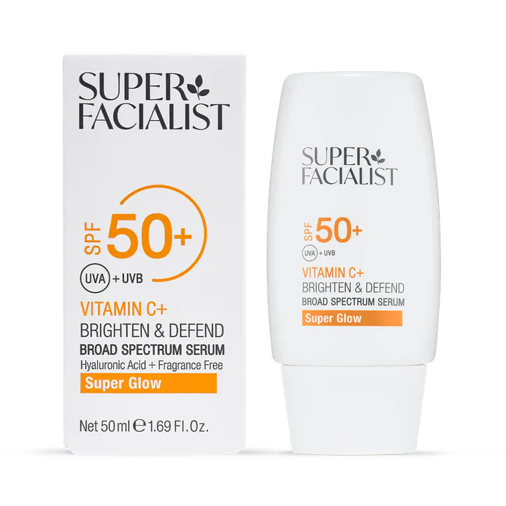 Super Facialist Vitamin C+ Brighten & Defend Spf50+ Broad Spectrum Serum 50ml