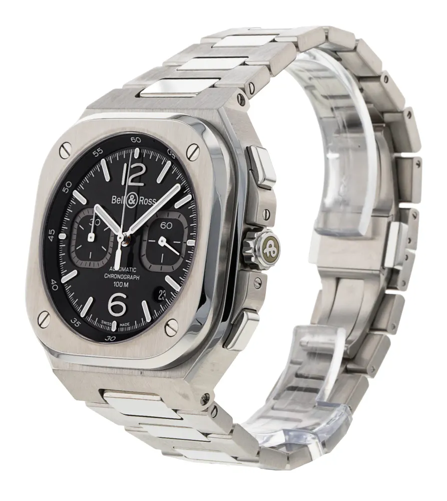 Bell and Ross BR 05 BR05C-BL-ST/SST — 2021 — Excellent in Black Baton, additional product view 2