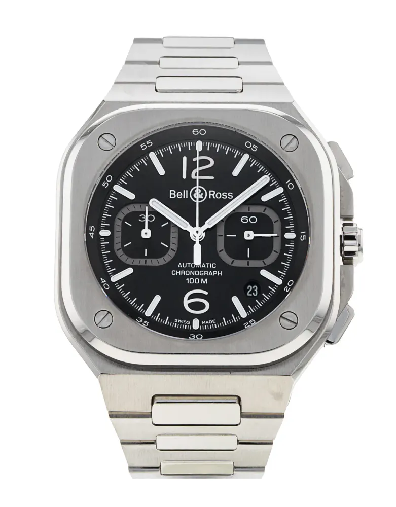 Bell and Ross BR 05 BR05C-BL-ST/SST — 2021 — Excellent in Black Baton – Pre-owned watches