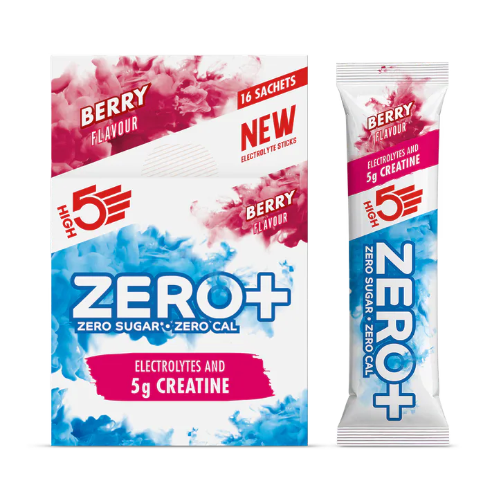 High5 Zero+ Electrolytes and Creatine Berry 16 Sachets