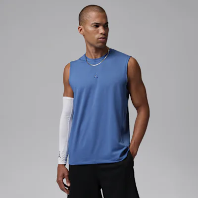 Jordan Sport Flightweight Men's Dri-FIT Sleeveless Top - True Blue/Black in True Blue/Black – Nike men's and unisex