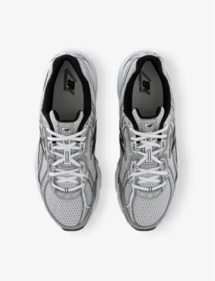 NEW BALANCE 740 V2 Branded Mesh Low-Top Trainers - 12.5 in WHITE SILVER BLACK, additional product view 2