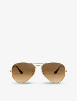 RAY-BAN RB3546 Phantos-Frame Metal Sunglasses