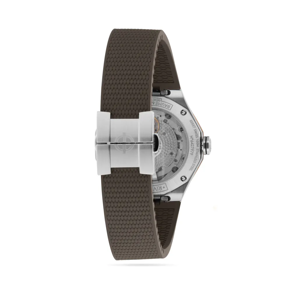 Baume & Mercier Riviera 39mm Mens Watch Grey in Grey, additional product view 3
