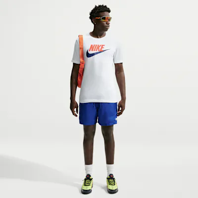 Nike Club Men's Woven Flow Shorts - Old Royal/White