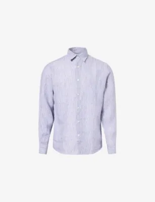 SUNSPEL Long-Sleeve Linen Shirt