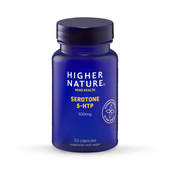 Higher Nature Serotone 5-HTP 100mg - 30 Vegan Capsules