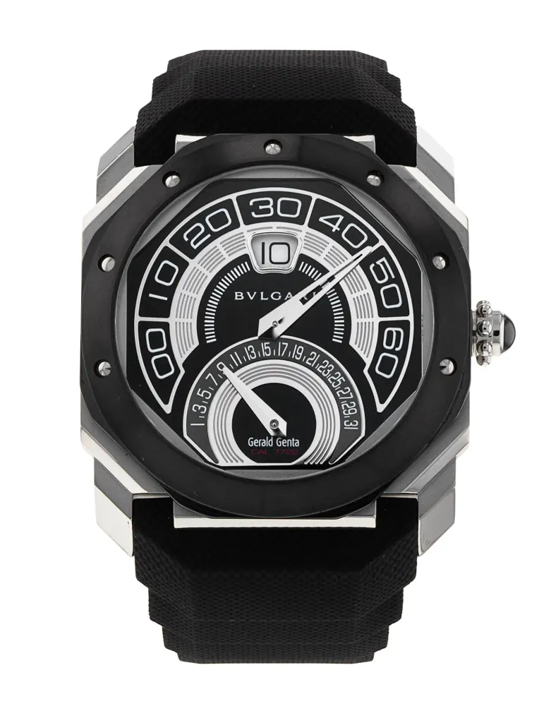 Bvlgari Gerald Genta 101831 — 2015 — Excellent in Black Arabic – Pre-owned watches