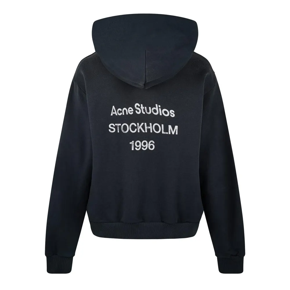 Acne Studios Logo Hooded Hoodie detail 2