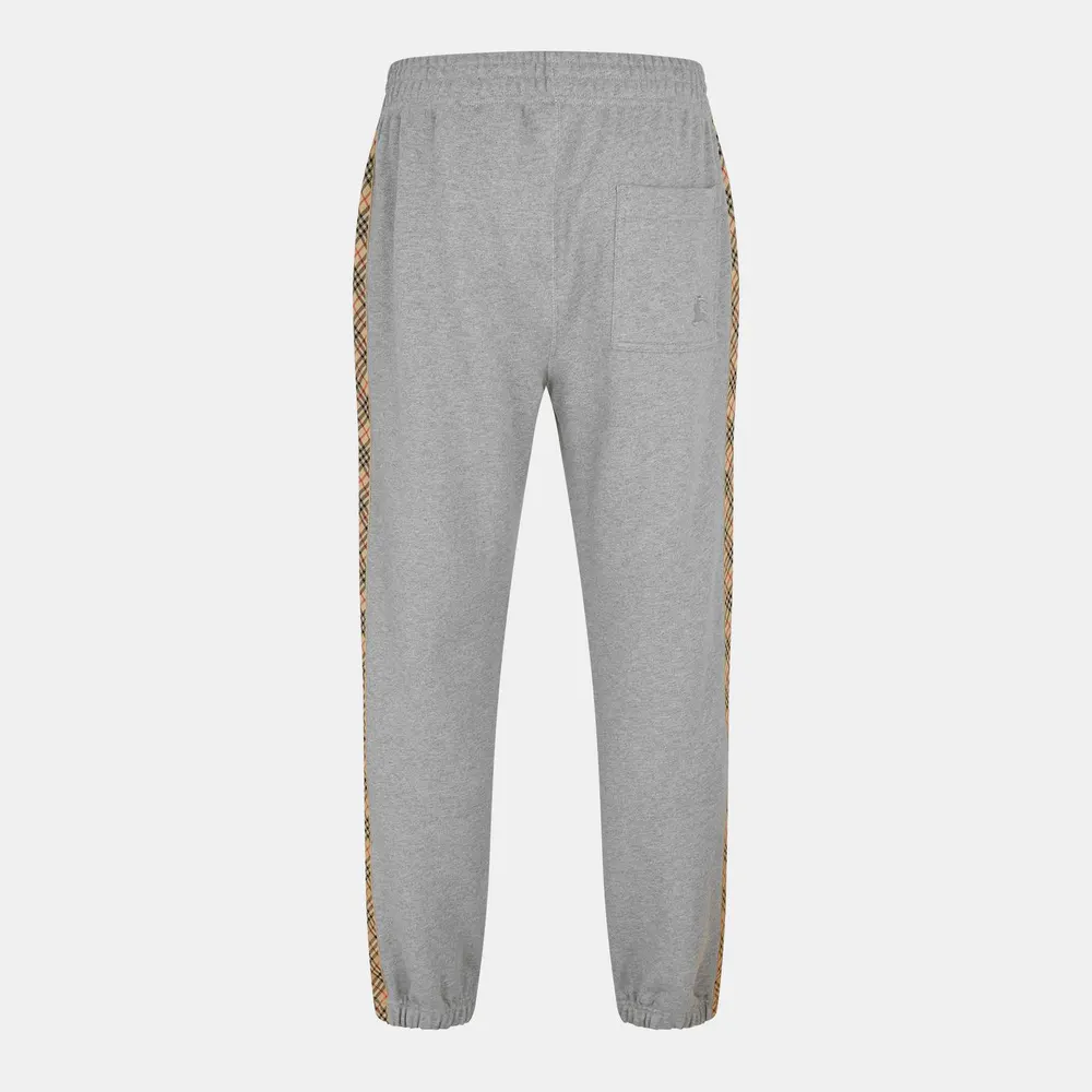 Burberry Men's Burb Tape Closed Hem Fleece Joggers detail 2