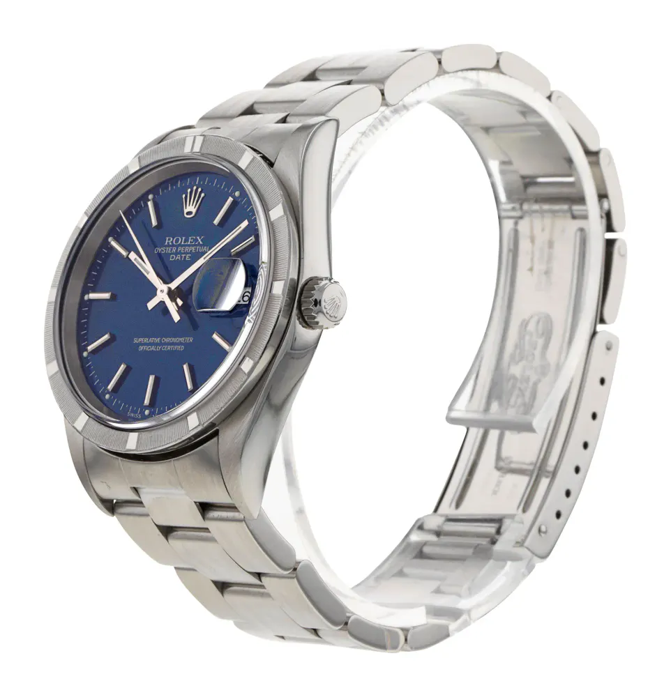 Rolex Oyster Perpetual Date 115210 — 2000 — Very good detail 2