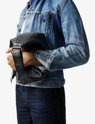 CHRISTIAN LOUBOUTIN Funky Dopp Leather Pouch detail 2