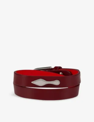 CHRISTIAN LOUBOUTIN Bettina Leather Bracelet detail 3