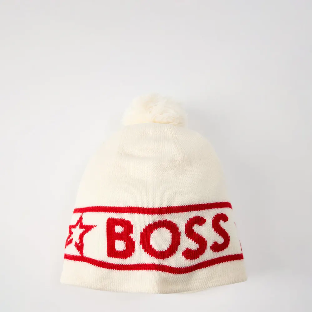Boss Men's Beanie Hat detail 2