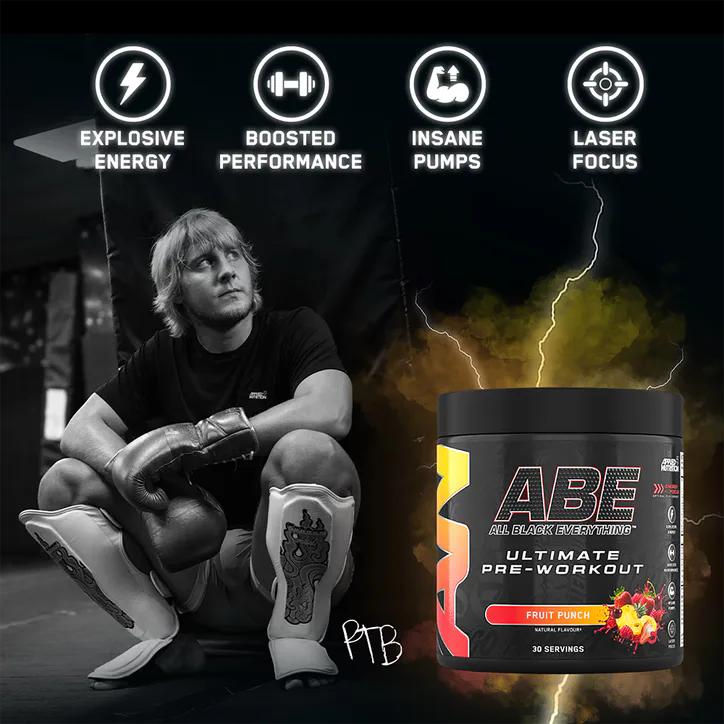 Applied Nutrition ABE Ultimate Pre Workout Fruit Punch 375g, additional product view 2