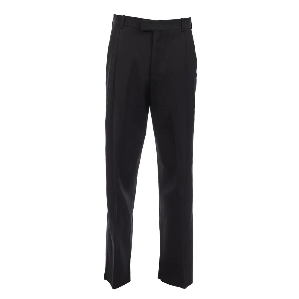Off White Embroidered Smoking Pants