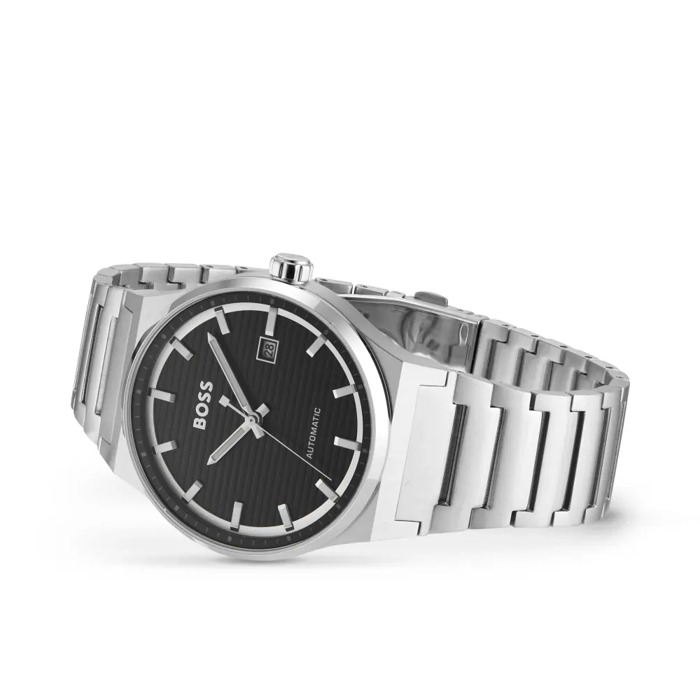 BOSS Candor Mens Watch Black 41mm in Black, additional product view 3