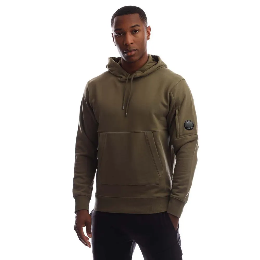 CP Company Diagonal Raised Fleece Lens Hoodie detail 3