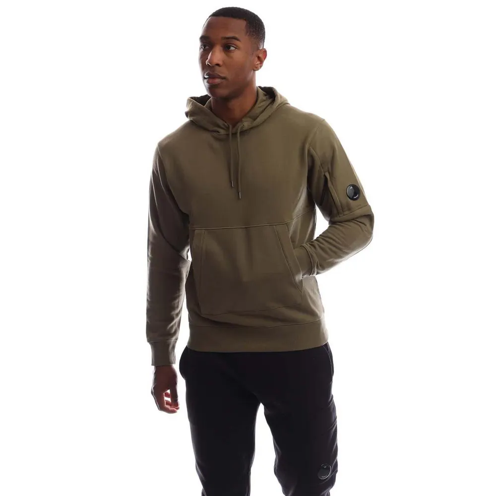 CP Company Diagonal Raised Fleece Lens Hoodie