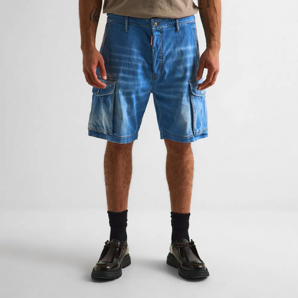 DSquared2 Men's Denim Shorts detail 3