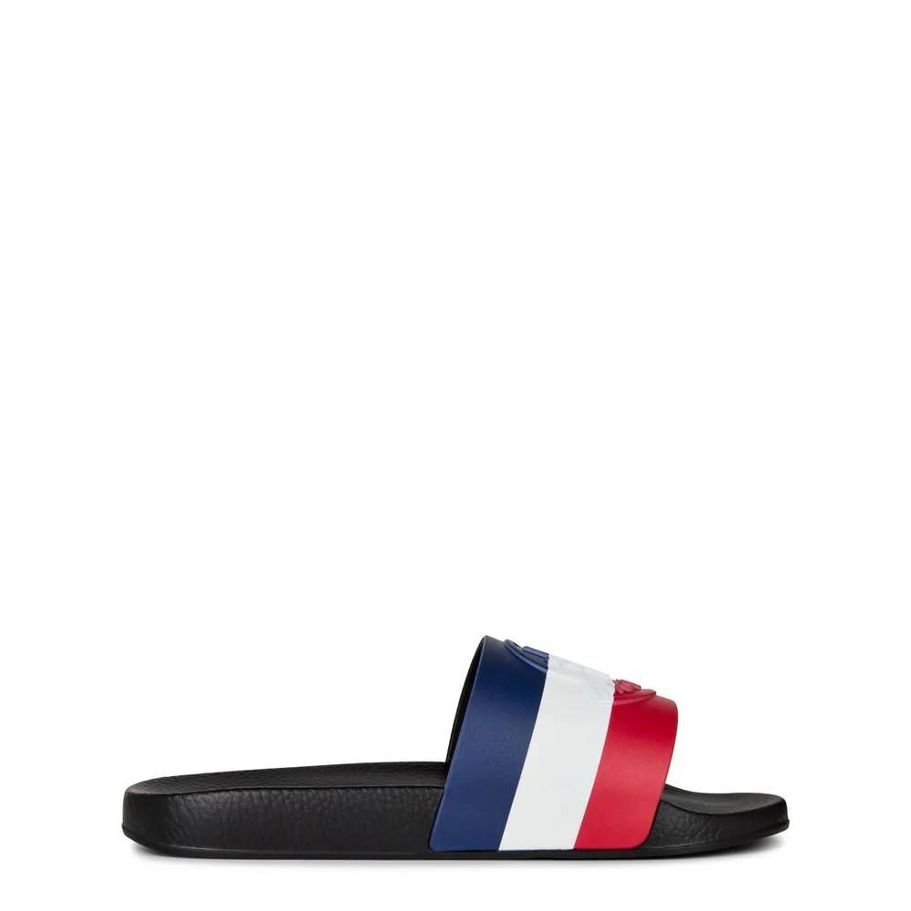 Moncler Men's Basile Logo Sliders