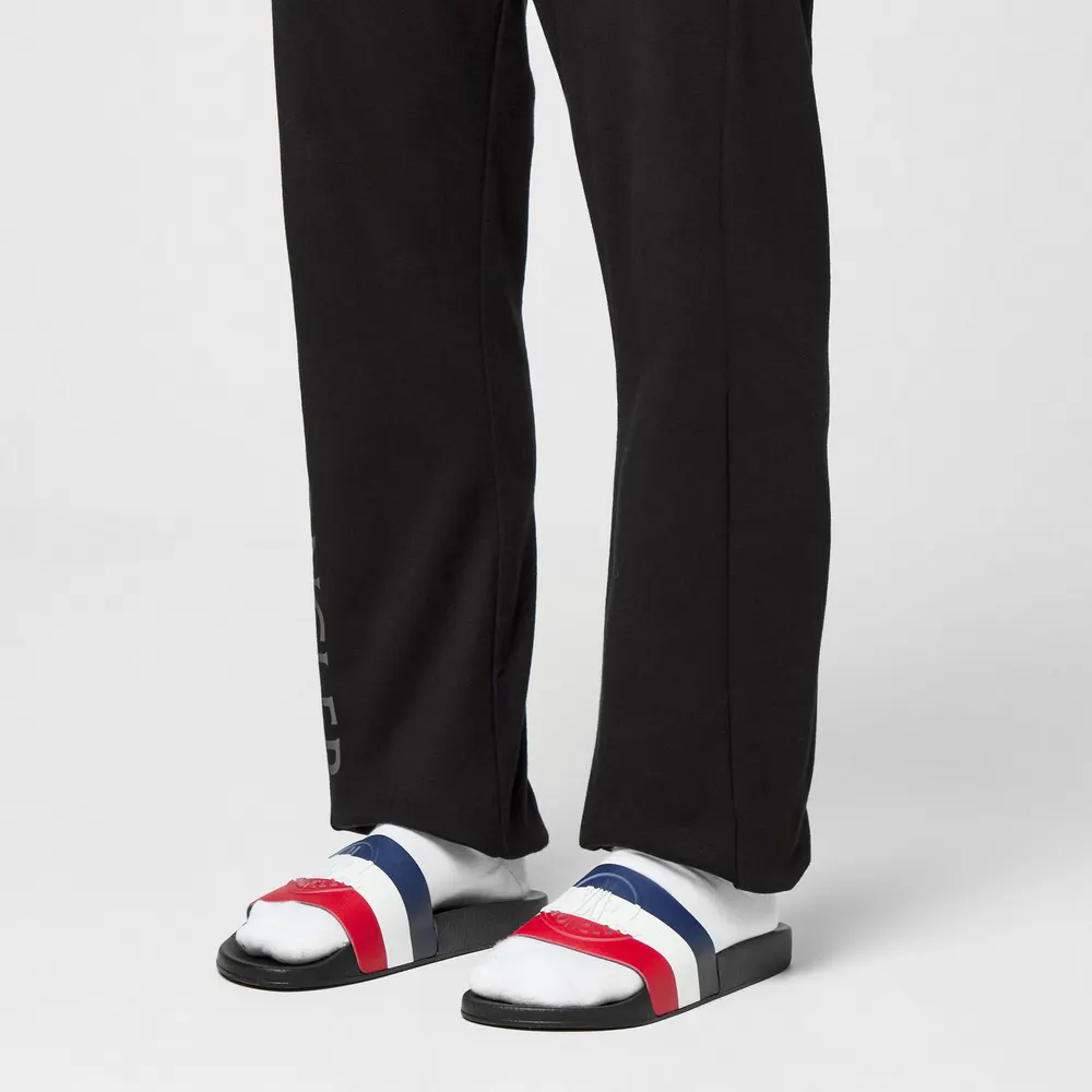 Moncler Men's Basile Logo Sliders detail 2
