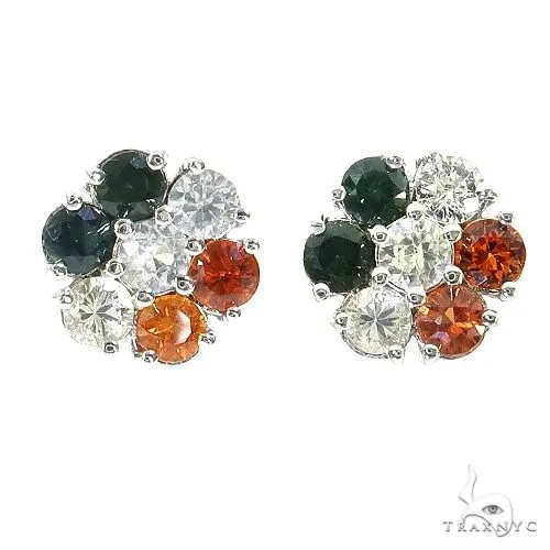 PIA - For Him GEMSTONES Ireland Sapphire Flower Earrings 67136 in Rose – Earrings