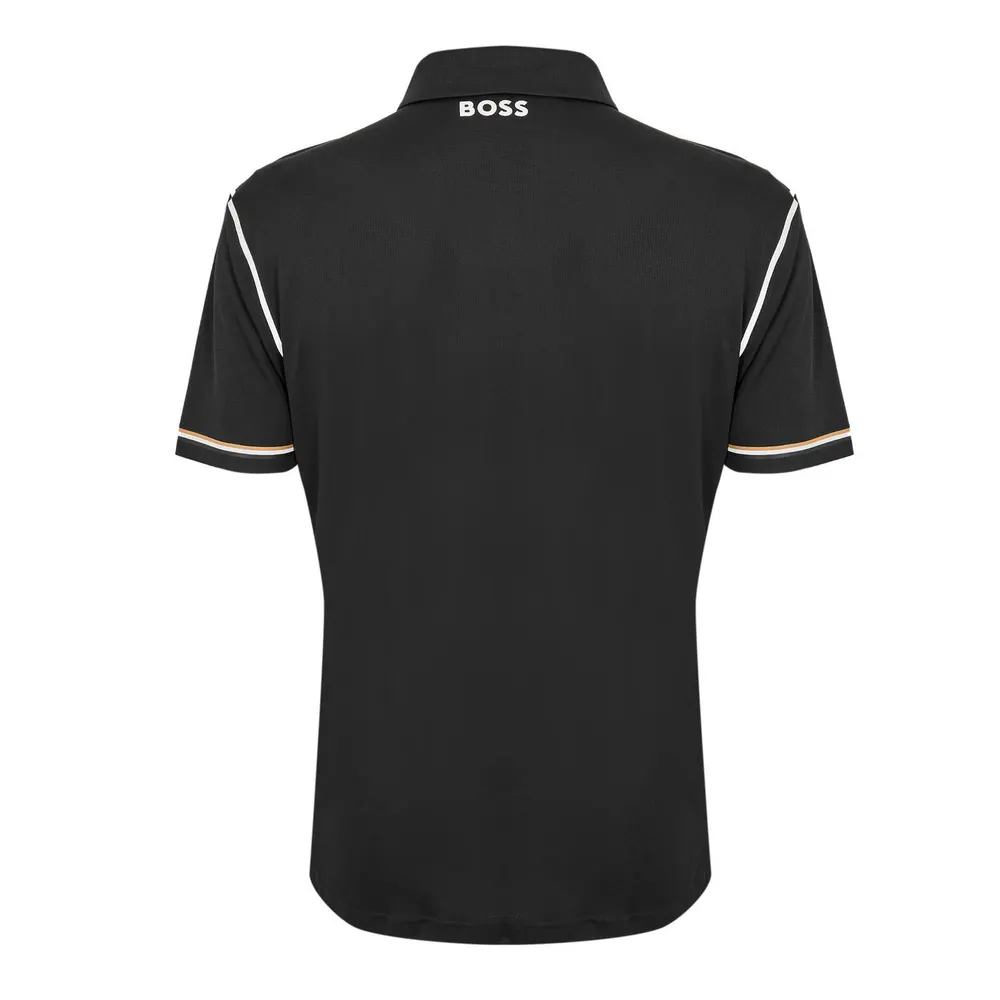 Boss Mens BOSS Short Sleeve Polo Shirt with Logo Detail (Paddytech Goc) detail 2