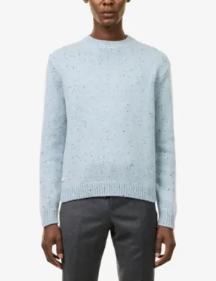 PERCIVAL Rhodes Logo Wool-Blend Jumper detail 3
