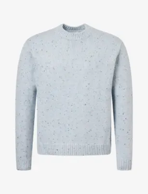 PERCIVAL Rhodes Logo Wool-Blend Jumper