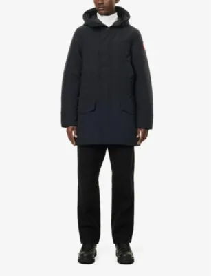CANADA GOOSE Langford drawstring hood shell-down parka jacket detail 2