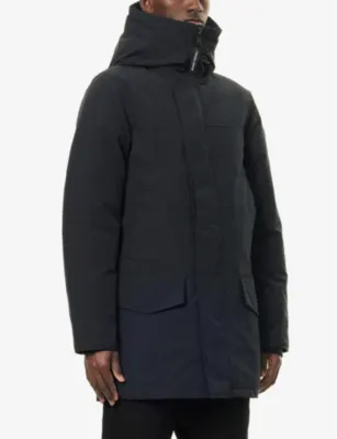 CANADA GOOSE Langford drawstring hood shell-down parka jacket detail 3