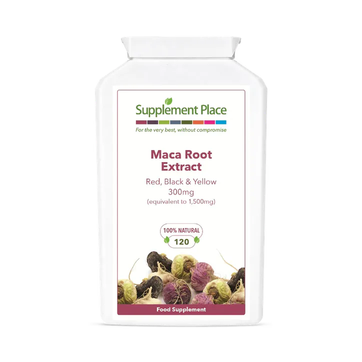 Supplement Place Maca Root Extract | Equiv. to 1,500mg | 120 Capsules
