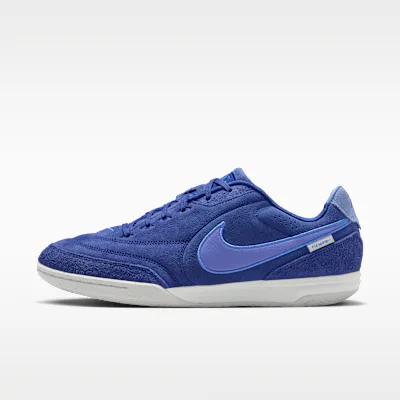Nike Tiempo Streetgato PRM Indoor/Court Low-Top Football Shoes - Deep Royal Blue/Blue Crystal/Polar