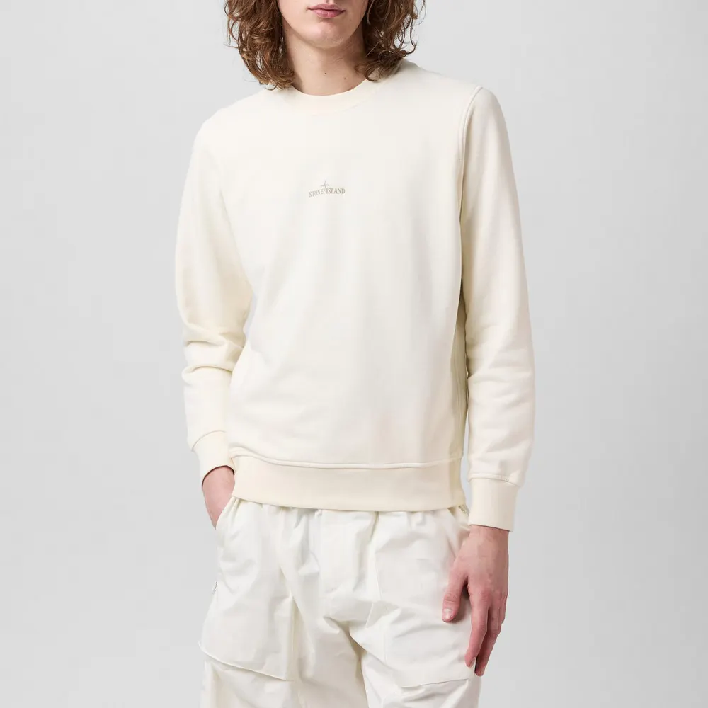 Stone Island Men's Dial Logo Sweatshirt