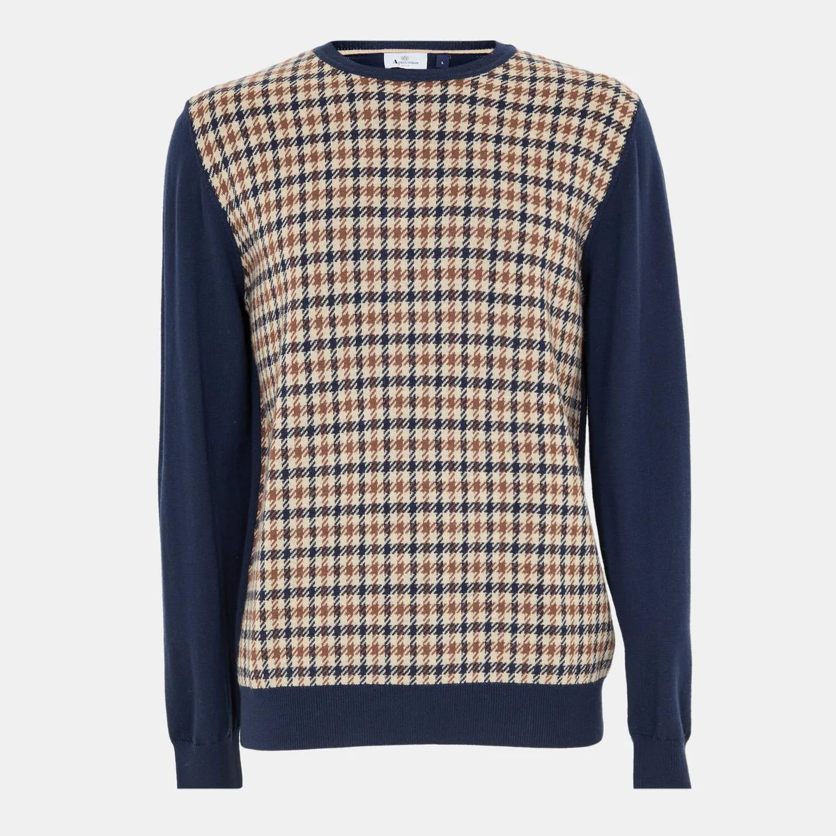 Aquascutum Men's Knitted Crew Neck Jumper