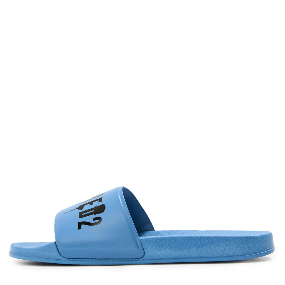 DSquared2 Spray Sliders in Light Blue, additional product view 2
