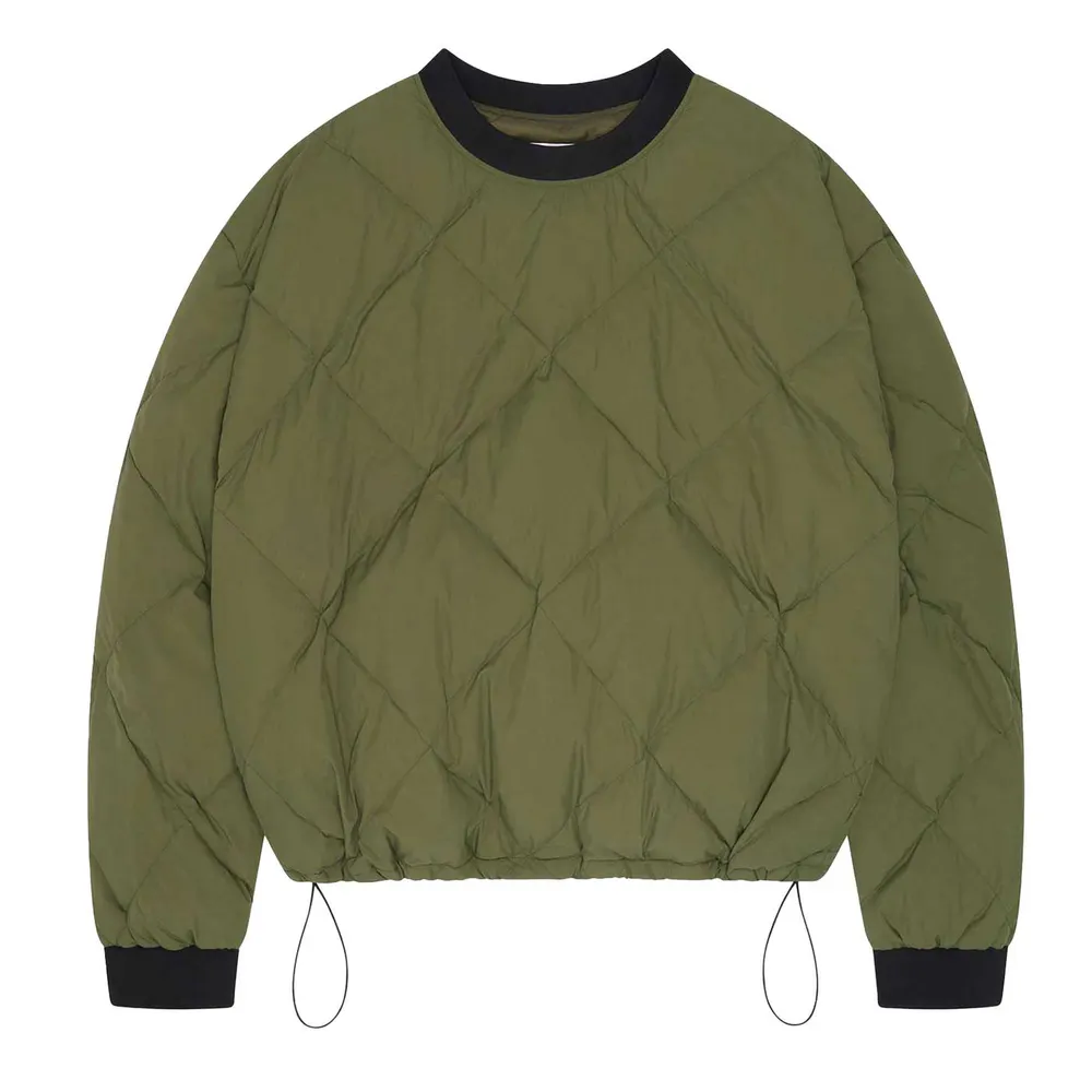 Cole Buxton Quilted Crewneck Sweatshirt